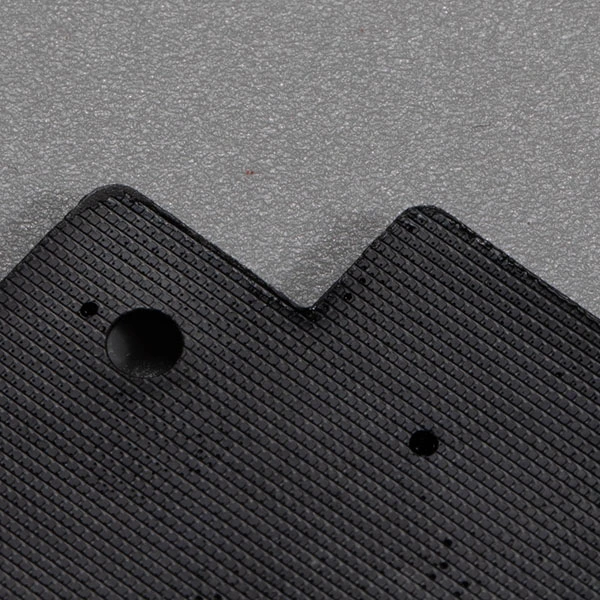 3D nikkel metalen logosticker