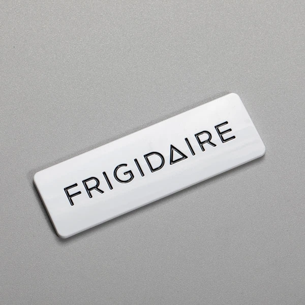 Verchroomd ABS-label