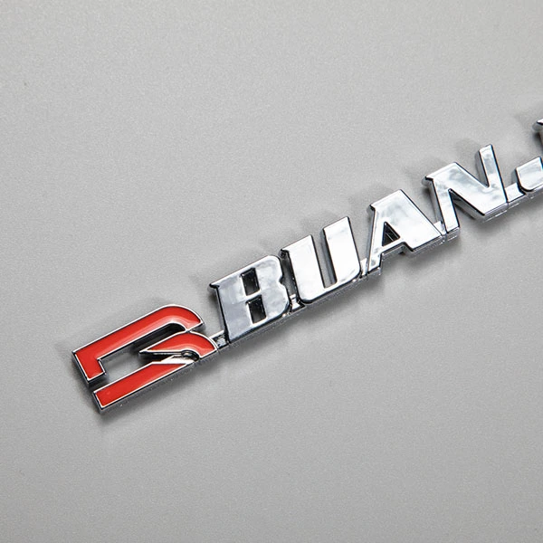 Chrome-logo ABS-sticker