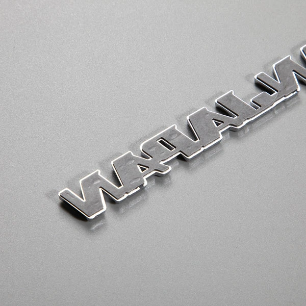 Chrome-logo ABS-sticker