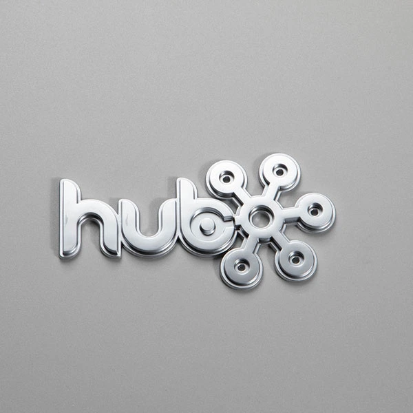 Chrome-logo ABS-label