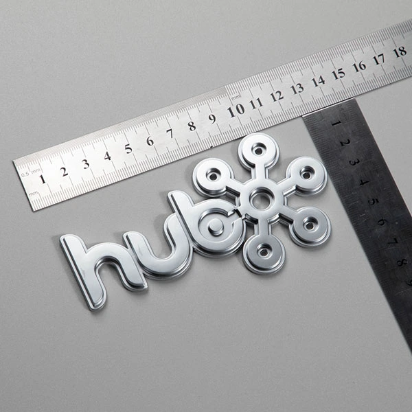 Chrome-logo ABS-label