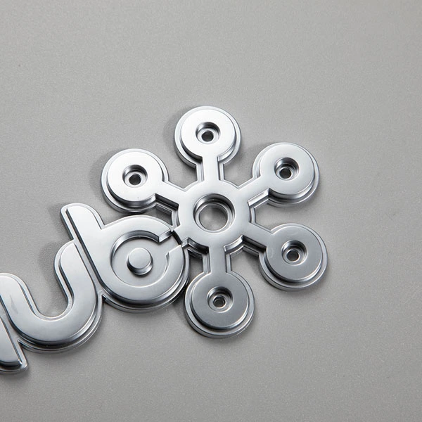 Chrome-logo ABS-label