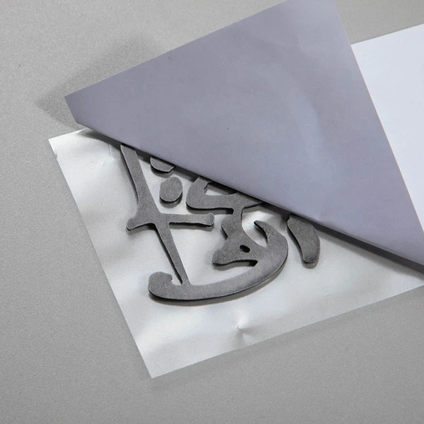 3D-decoratie zacht label