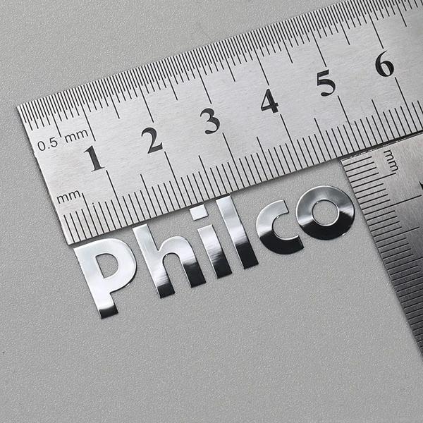 Naambordsticker voor elektroformeren