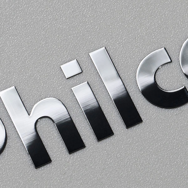 Naambordsticker voor elektroformeren