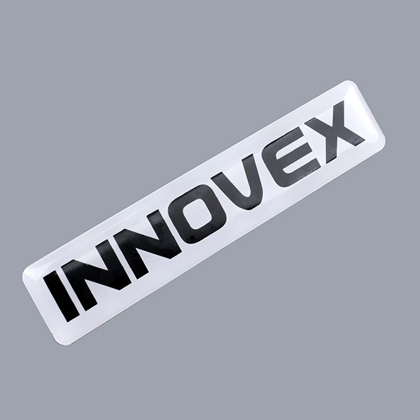 Labels afdrukken van epoxyharssticker