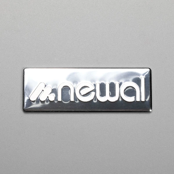Logo aluminium sticker