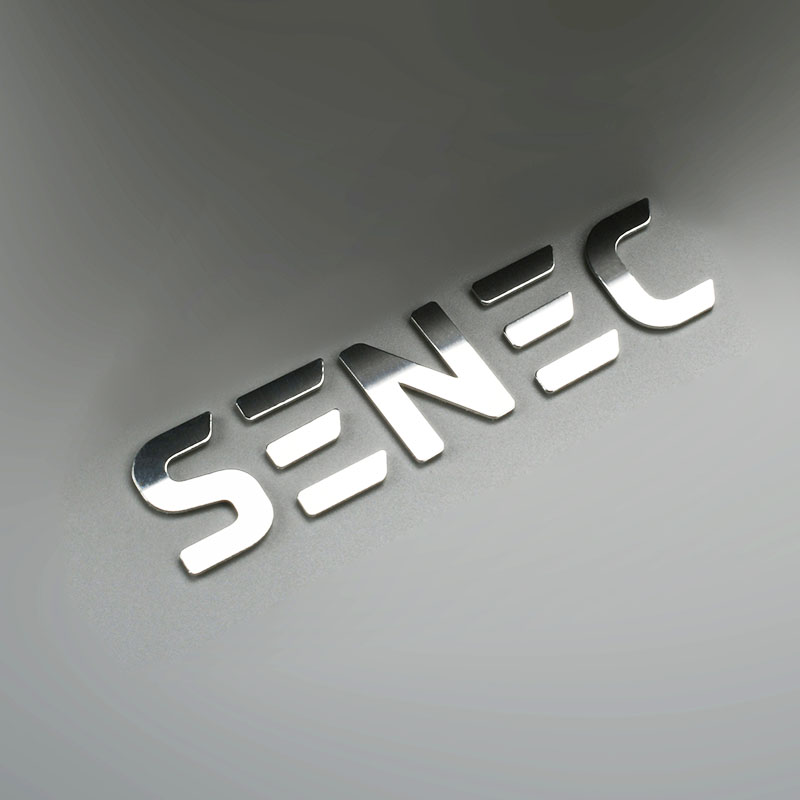Logo gegraveerd metaal