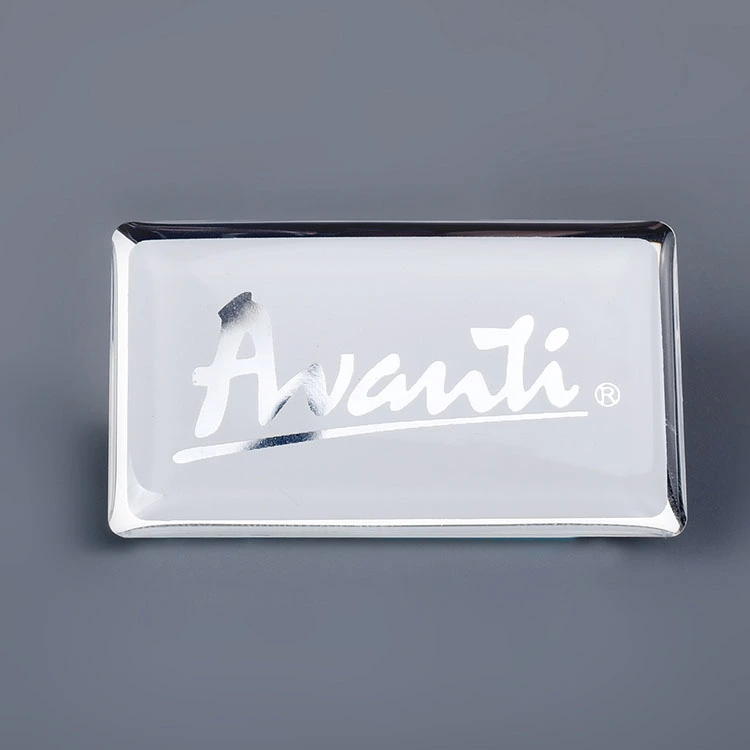Logo printen hars epoxy sticker