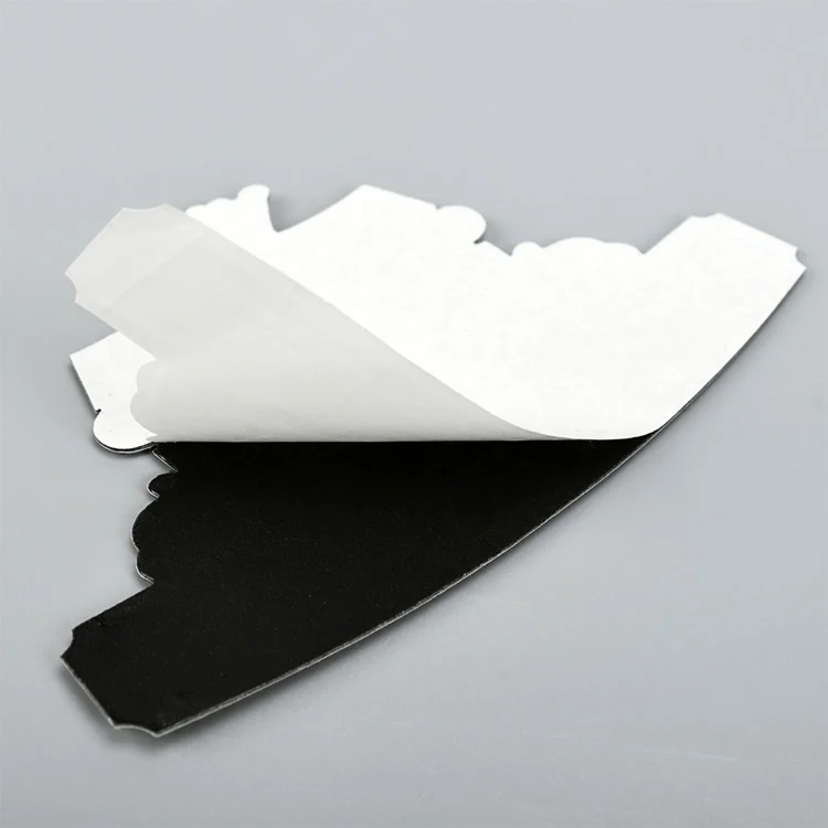 Metaallabel met logo