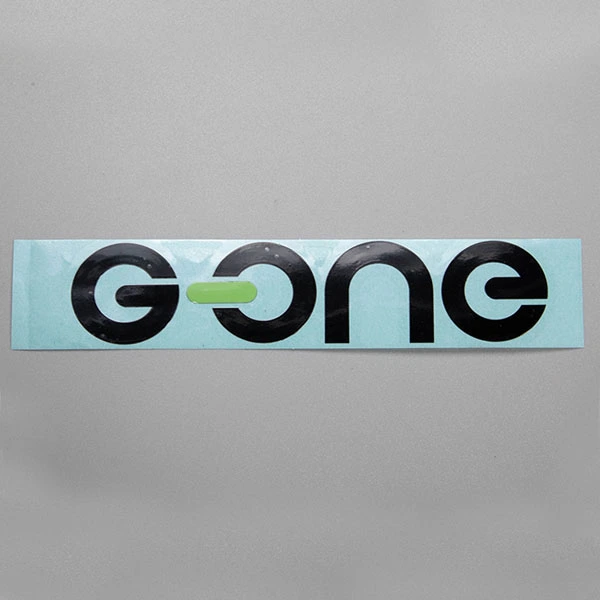 Metalen transfersticker