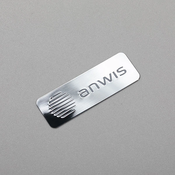 Metalen letters etiketten