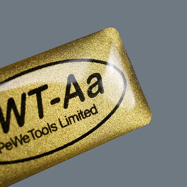 Gepersonaliseerde hars-epoxysticker