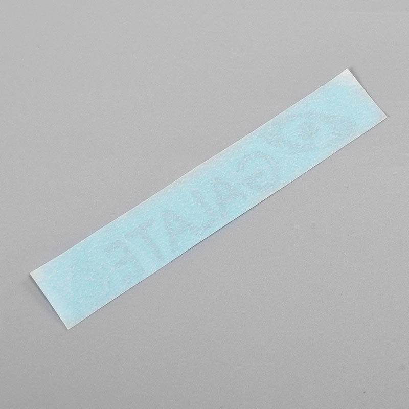 Metalen labelstickers plateren