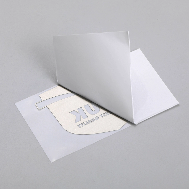 Aangepast chroom glanzend dun embleemlogo met 3M-lijm