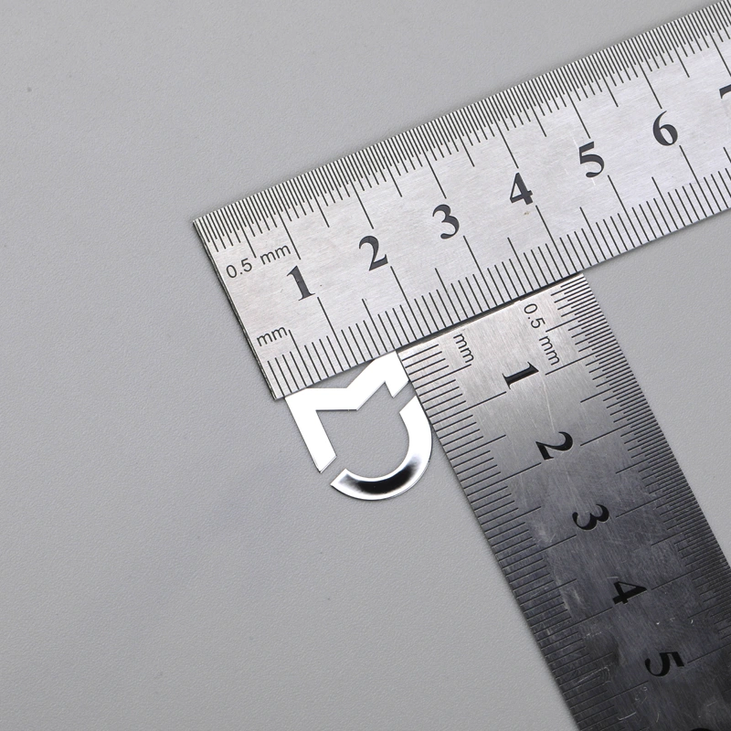 3D nikkel embleem verchroomd metalen bord voor xiaomi