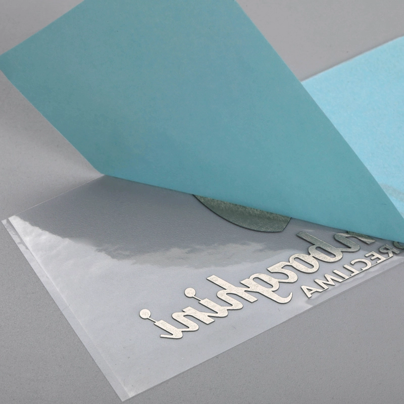 Metaal galvaniseren sticker afdrukken kleurrijk logo label