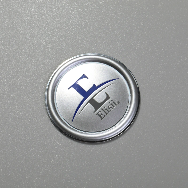 Aluminium label aangepast logo 3D-reliëfsticker