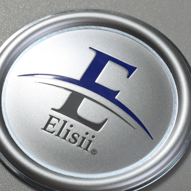 Aluminium label aangepast logo 3D-reliëfsticker