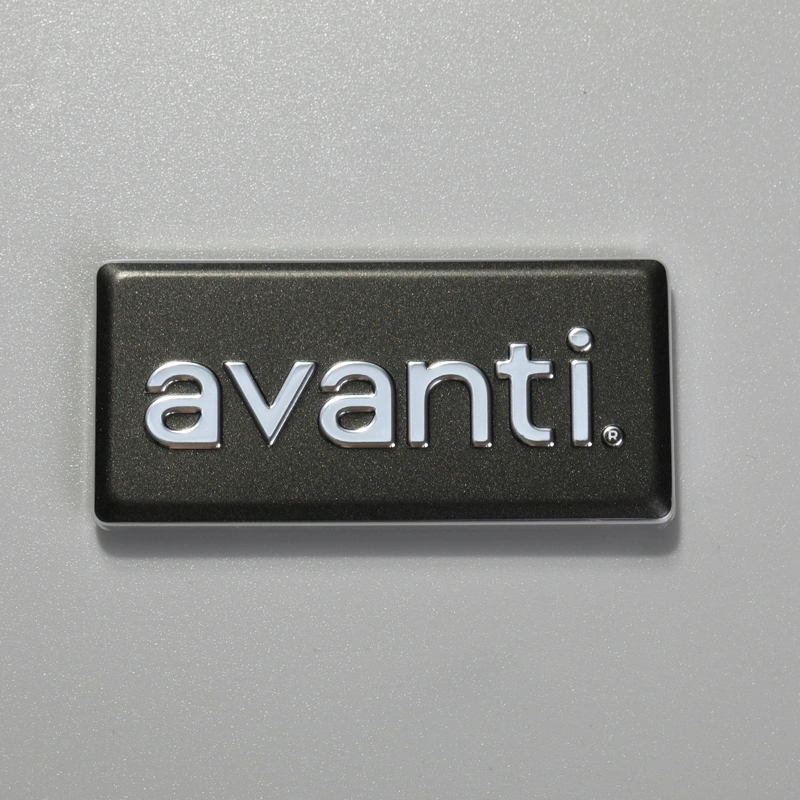 Geanodiseerd aluminium naamplaatje met aluminium tags