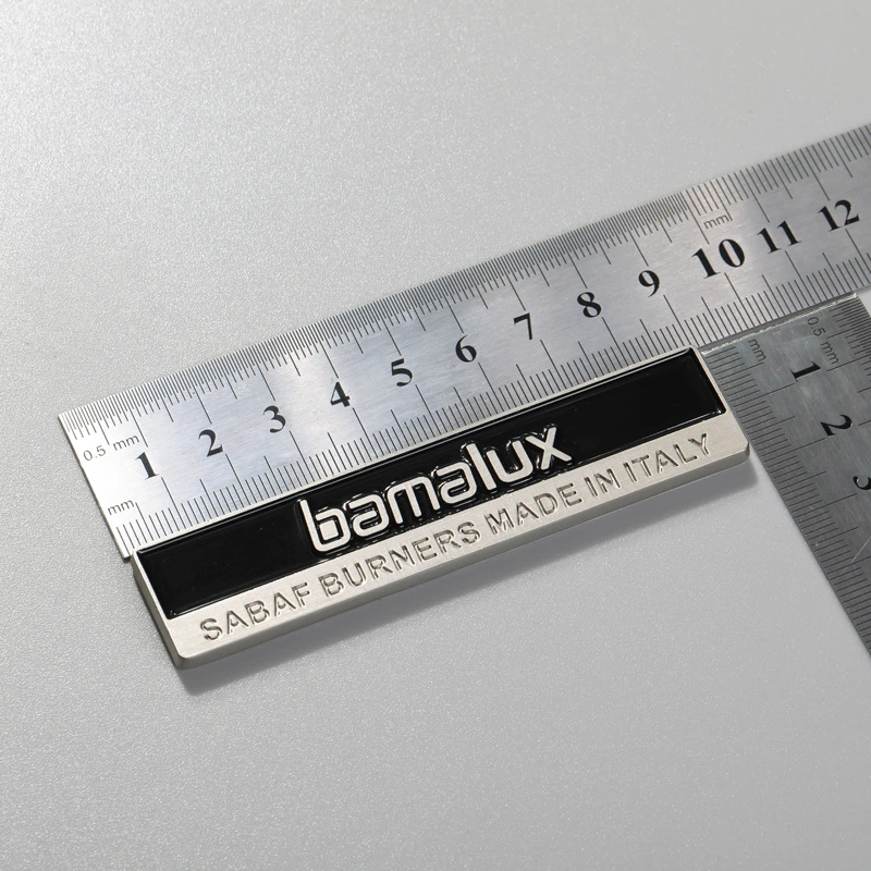 Zinkchroom badge voor wasmachine