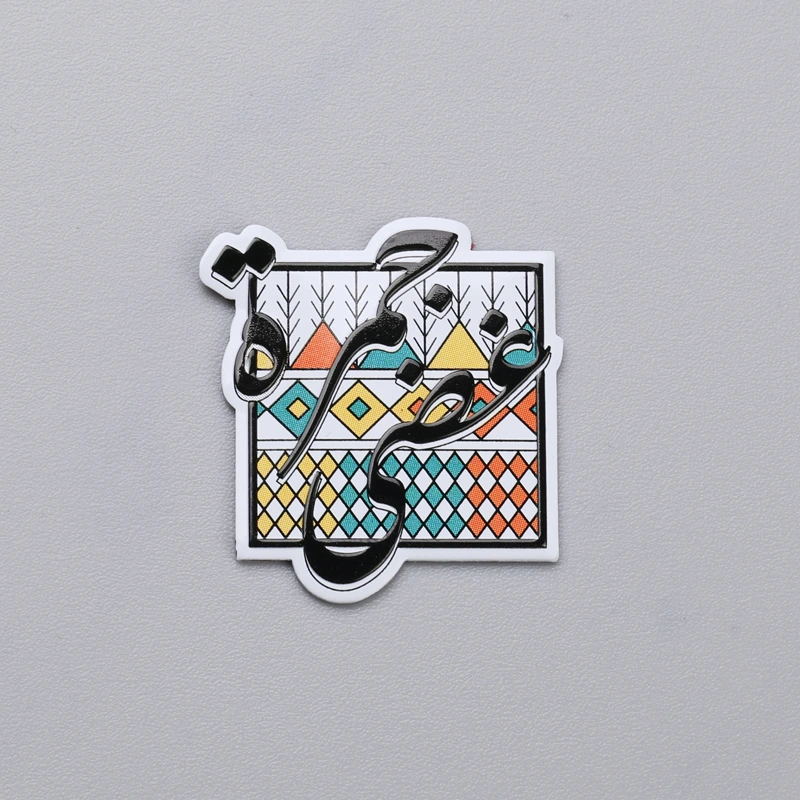 Aluminium logo naamplaatje zeefdruklabels