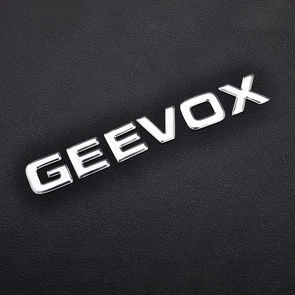 Verhoogd effect 3D zacht label