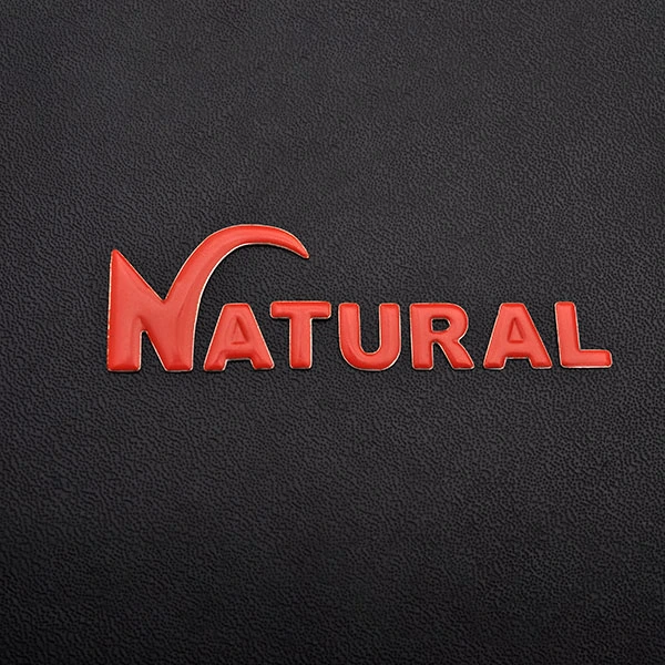 Verhoogd effect 3D zachte sticker