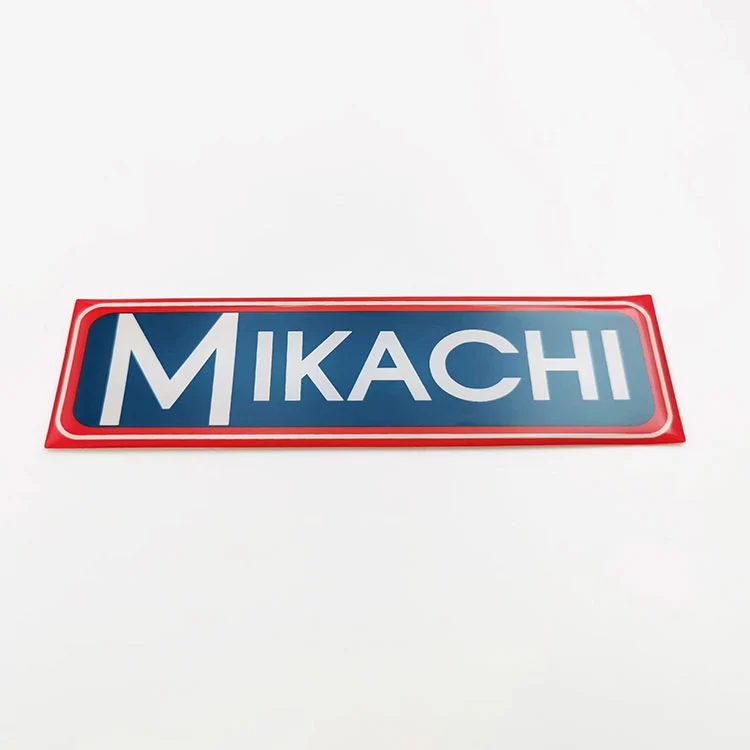 Stickers voor epoxyhars