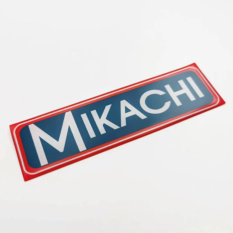 Stickers voor epoxyhars