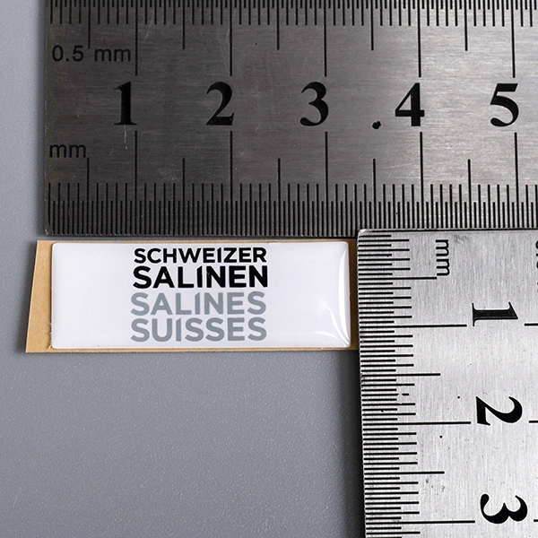 Weerbestendige epoxyharssticker